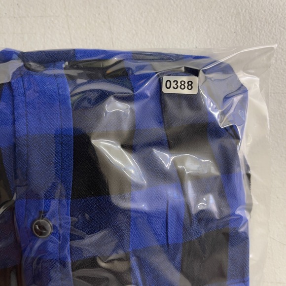 Rag & Bone Shirtdress Women's Size M Blue Black Plaid Belted Button Up - Picture 15 of 15